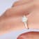 Gin & Grace 14K Rose Gold Real Diamond Ring (I1) with Natural Opal