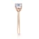 Gin and Grace 14K Rose Gold Aquamarine Ring with Diamonds
