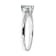 Gin & Grace 925 Sterling Silver Aquamarine with Diamond (I1) Ring