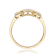 Gin & Grace 14K Yellow Gold Round-cut Real Diamond (I1) Ring