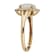 Gin & Grace 14K Yellow Gold Real Diamond Ring (I1) with Natural
Australian Opal