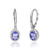 Gin & Grace 14K White Gold Natural Diamond I1 Dangle Earring Genuine
Blue Tanzanite