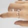 Gin & Grace 10K Rose Gold Morganite and Diamond Ring