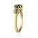 Gin & Grace 10K Yellow Gold Real Diamond Ring (I1) with Aquamarine
& London Blue Topaz