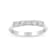 Gin & Grace 14K White Gold Natural White Diamonds Ring