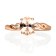 Gin & Grace 10K Rose Gold Morganite and Diamond Engagement Ring
