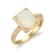 Gin & Grace 14K Yellow Gold Natural Opal & Diamond Engagment
Band Style Ring