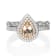 Gin & Grace 14K Two-Tone Gold Morganite and Diamond Engagement Ring