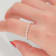 Gin & Grace 14K White Gold Real Diamond (I1) Ring