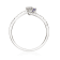 Gin & Grace 14K White Gold Tanzanite and Diamond Ring (I1)