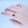 Gin & Grace 14K Yellow Gold Natural Fire Opal & Real Diamond
(I1) Ring