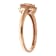 Gin & Grace 14K Rose Gold Morganite and Diamond Ring