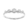 Gin & Grace 14K White Gold Natural White Diamonds Ring