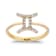 Gin & Grace 10K Yellow Gold Real Diamond Ring (I1)