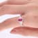 Gin & Grace 14K White Gold Ruby and Diamond Ring