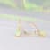Gin & Grace 14K Yellow Gold Real Diamond(I1) LeverBack Drop Earring
with Natural Australian Opal
