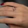 Gin & Grace 14K Rose Gold Natural Morganite, Aquamarine and Real
Diamond (I1) Ring