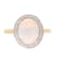 Gin & Grace 14K Yellow Gold Natural Opal & Real Diamond (I1))
Statement Ring