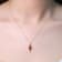 Gin & Grace 14K Yellow Gold Mexican Fire Opal Pendant Necklace with Diamonds