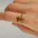 Gin & Grace 10K Yellow Gold  Citrine  with Citrine Tsavorite and Multi-Sapphire