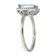 Gin & Grace 14K White Gold 1.75Ct Aquamarine & Diamond Ring