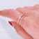 Gin & Grace 14K Rose Gold Morganite with Diamond (I1) Ring