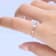 Gin and Grace 14K Rose Gold Aquamarine Ring with Diamonds