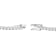 Gin & Grace 14K White Gold Natural White Diamond Bracelet