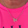 Sterling Silver Sea Turtle Necklace with Rolo Chain.