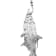 Sterling Silver Tarpon Pendant.