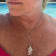Sterling Silver Lariat Style Hogfish Necklace