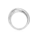 Judith Ripka Eternity Rhodium Over Sterling Silver Seven Band Highway Ring