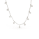 9-Stone Cleopatra Style Diamond 14K Yellow Gold Necklace