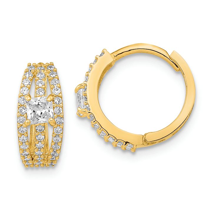 14k Yellow Gold Polished 1/2