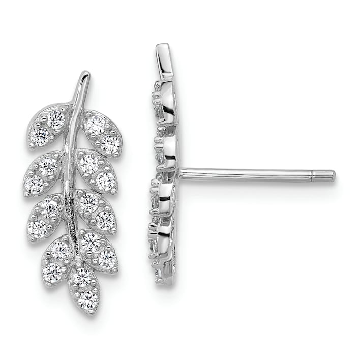 ☆ENGBROX☆ silver925 line flower cubic earring EBEA25014SV s-l400.jpg