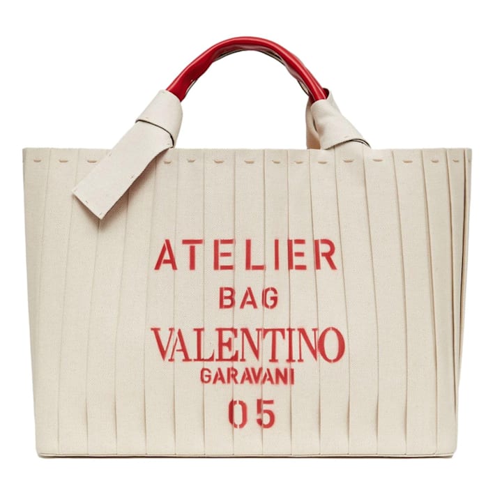 Valentino Garavani 05 Plisse Edition Sac Atelier Large