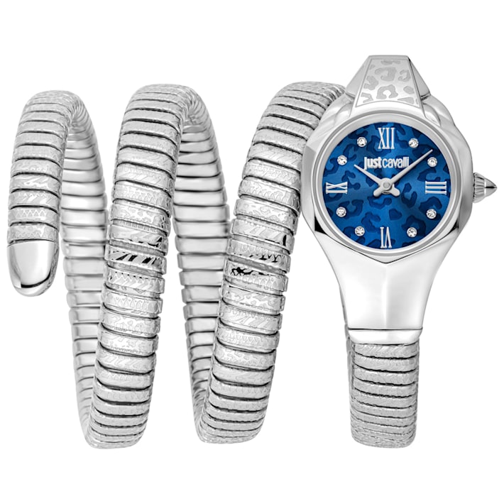 Just cavalli stainless steel watch outlet