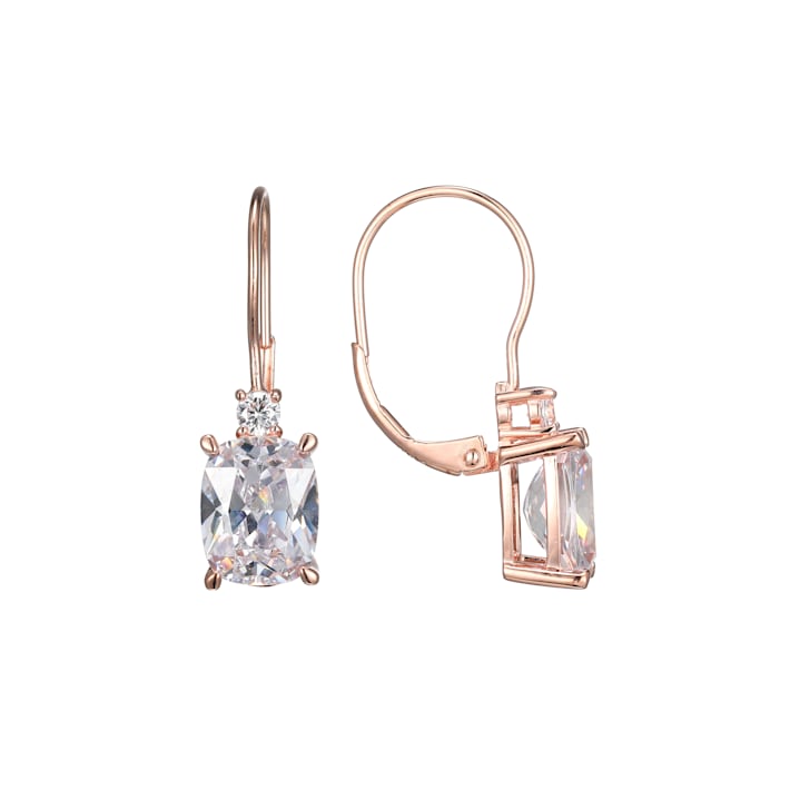【正規品質保証】 Gold Rose 18K Zirconia Cubic White Over Silver Sterling レイアウト用品