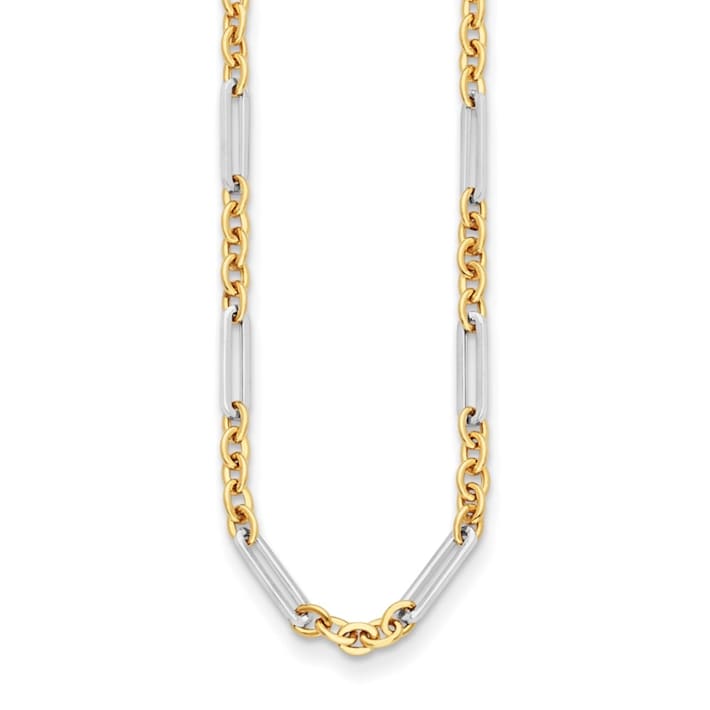 Lyla Link Two Tone Necklace main image 0