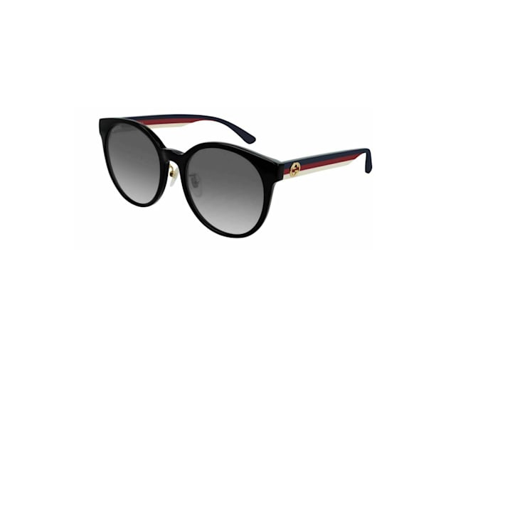 Gucci Black Red Ivory 55 mm Gradient Women s Sunglasses GG0416SK 001 55 13BZVA