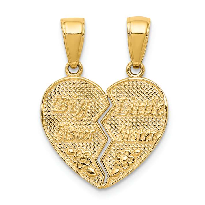 Gold Little Sister Charm
