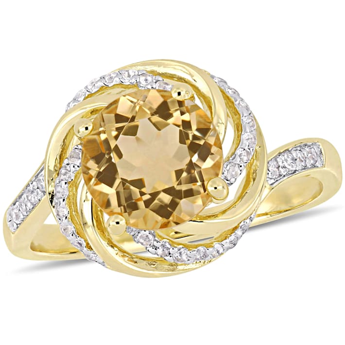 DEVAS STARDUST RING 18k ゴールド シンプル 18K Yellow Gold Diamond Star Ring | Shin Brothers Jewelers Inc.