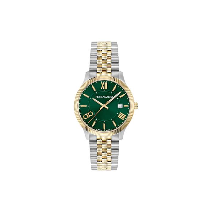 Ferragamo Duo Two-tone Stainless Steel Bracelet Watch - 1BZN6A
