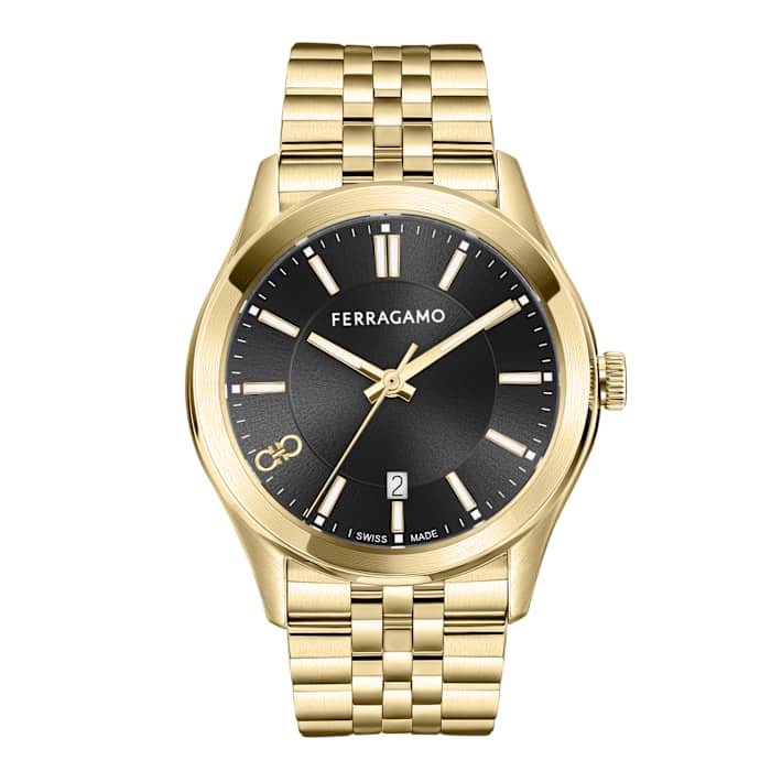 Ferragamo Classic IP Yellow Bracelet Watch - 11C97A