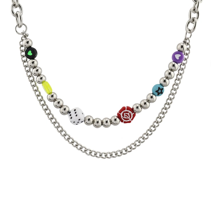 Nokia Hypoallergenic Steel Y2K Necklace