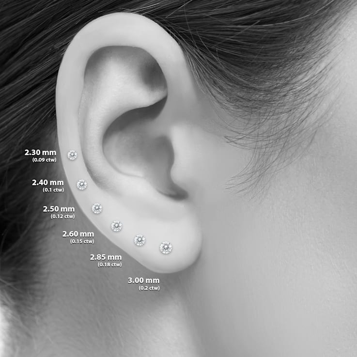 12 carat store diamond earrings