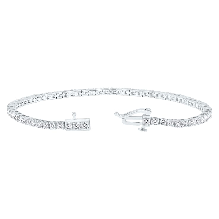 4 Carat TW Diamond Tennis Bracelet in 14K White Gold - 1677WA