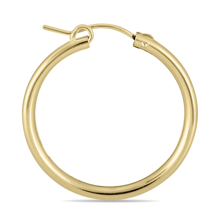 14K Yellow Gold Filled Hoop Earrings (27mm) - 1698QA