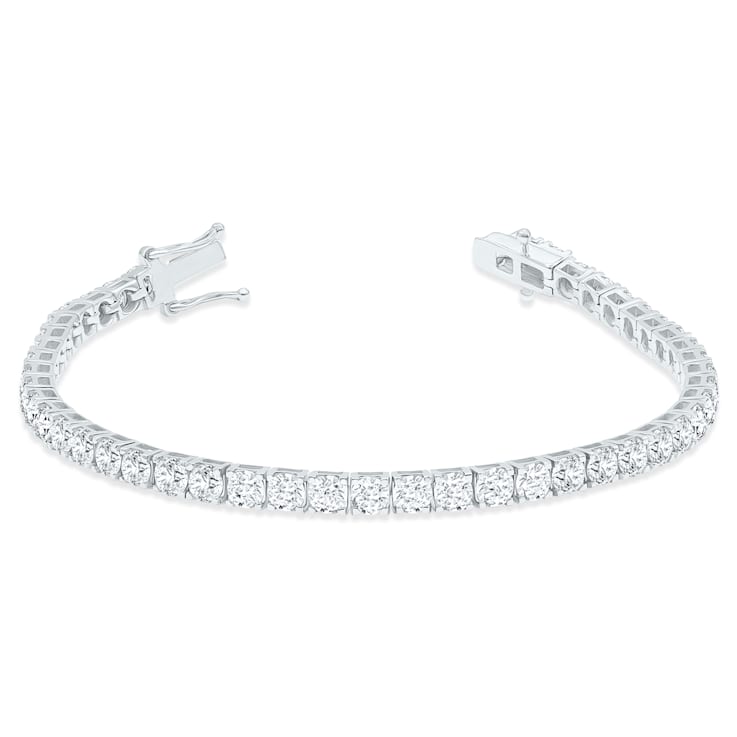 9 Carat TW Diamond Tennis Bracelet in 14K White Gold