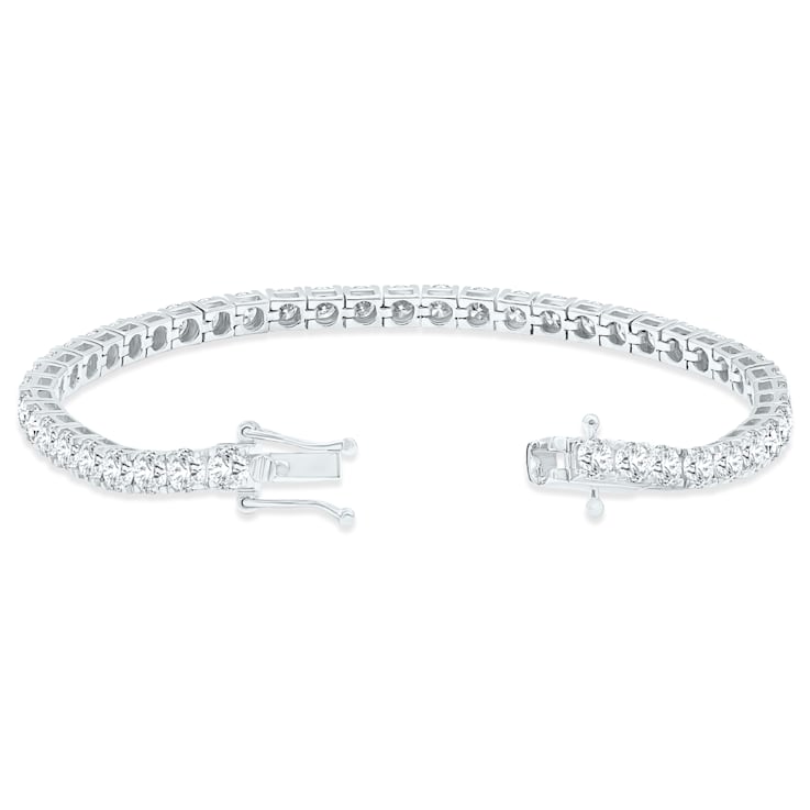 9 Carat TW Diamond Tennis Bracelet in 14K White Gold